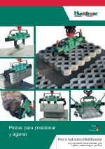 Pinzas Multifuncin hidrulicas en punta de retro - kit mordazas para piedras - rocas - piedras en L - transportar adoquines