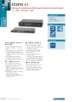 Sistema de transferncia fiable para la alimentacin - STATYS XS