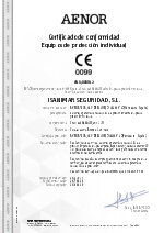 Certificado de conformidad - Equipos de proteccin individual Aenor