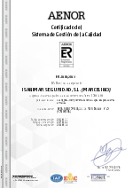 Certificado del sistema de gestin de la calidad Aenor