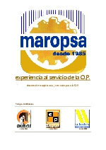 Catalogo de productos Maropsa