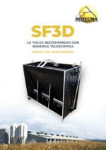 Tolva SF3D seco/hmedo con bandeja telescpica