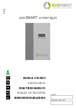 Manual del usuario ecoSMART e-manager