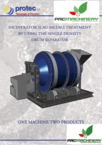 Protec Separacin de metales mediante Tambor de densidad nica.