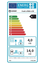 Energy label - Aveiro Hidro 18