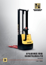 Apilador para carretillero en pie S1.0 E / S1.2 E