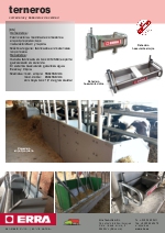 Comederos y bebederos para terneros