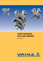 Carros portacables para cables redondos