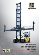 Manipuladores de contenedores H8-9xm ec6-8 serie h9-11xm ecd7-9 gua tcnica