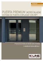 Puertas de entrada PREMIUM Acristaladas
