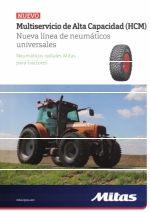 Neumticos radiales Mitas para tractores HCM