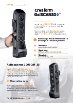 Escner go!scan 3d spark