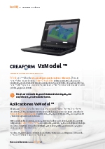 Software Creaform Vxmodel