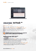 Software Creaform VxTrack