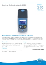 Pocket Colorimeter DR300