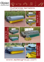 Barredoras de cucharn hidrulicas - series M y MFS - cubiertas abierta y cerrada