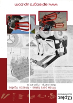 Pinza hidrulica frontal para balas - brazos fijos