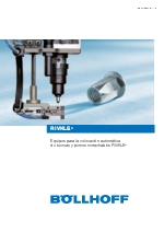 Equipos para la colocacin automtica de tuercas y pernos remachables RIVKLE