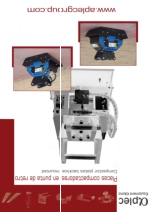 Placas - bandejas compactadoras hidrulicas en punta de retro - serie HW