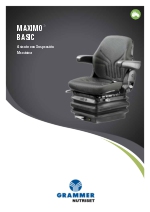 Asiento para tractores estndar: Grammer Maximo Basic