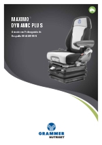 Asiento para grandes tractores con multimando: Grammer Maximo XT Dynamic Plus