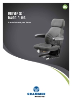 Asiento universal para tractores: Grammer Universo Basic Plus