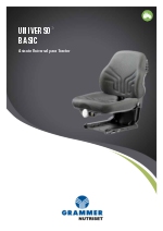 Asiento universal para tractores: Grammer Universo Basic