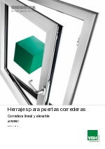 Corredera lineal y elevable aluminio