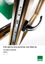 Corredera lineal y elevable madera