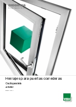 Corredera osciloparalela aluminio