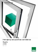 Corredera plegable aluminio