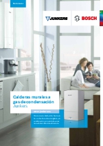 Calderas murales a gas de condensacin Junkers