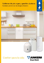 Calderas de pie a gas y gasleo Junkers