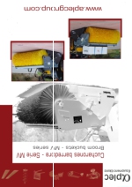 Barredoras de cucharn hidrulicas - serie MV - cubierta abierta