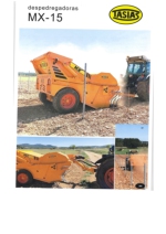 Despedregadoras para via Mod. MX-15