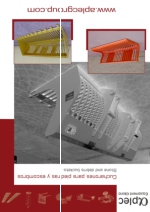 Cucharones de rejilla para piedras y escombros