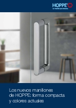 Los nuevos manillones de HOPPE: forma compacta y colores actuales
