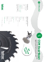 Detector sonido corte de sierras y discos CSM HearBeat Prinz Programable