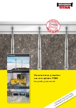 Cimentaciones y recalces con micropilotes TITAN