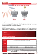 Vlvulas de proteccin