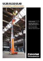 Elevadores unipersonales UL25/UL32/UL40