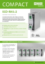 Fuente de Alimentacin Monofsica Eco-Rail-2 - Murrelektonik