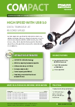 Pasamuros MSDD USB y RJ45 dimetro 22mm - Murrelektonik