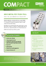 Periferia descentralizada IP7 MVK Metal Push Pull POF - Murrelektonik