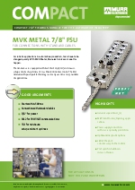 Periferia descentralizada IP67 MVK Metal FSU - Murrelektonik