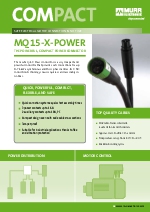 Conectores de potencia MQ15 X Power - Murrelektonik