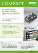 Switches gestionables Profinet serie Tree - Murrelektonik
