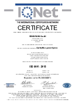 Certificado ISO 9001 - IQNet