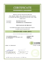 Certificado ISO 14001 - IQNet