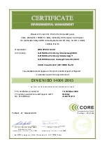 Certificado ISO 14001 - DQS